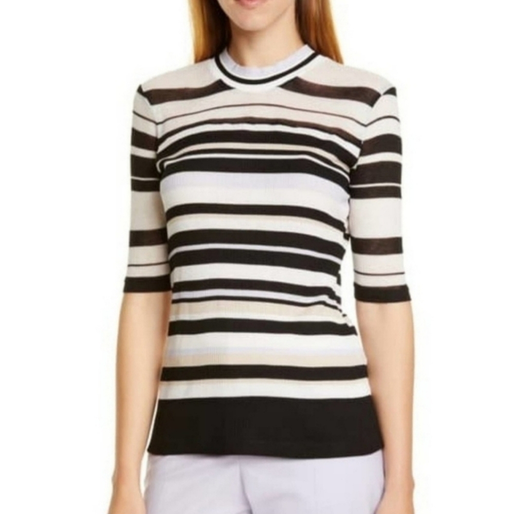 Hugo Boss Sweater Lightweight Short Sleeve - Large